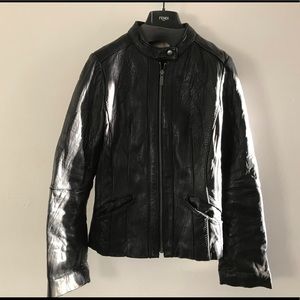 Michael Kors leather jacket size M